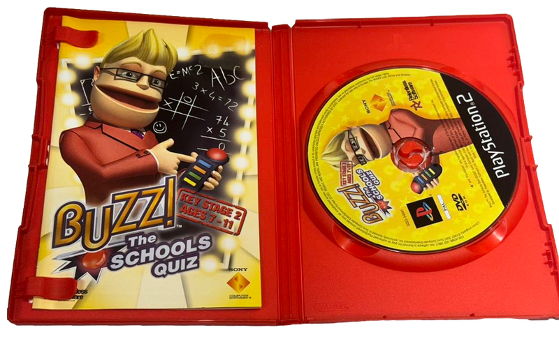 Buzz The School Quiz PS2 PAL *Complete* (Preowned)