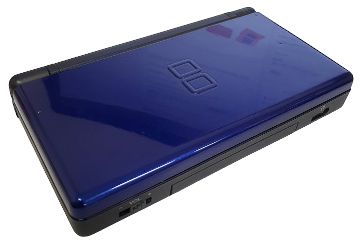 Metallic Dark Blue Nintendo DS Lite Console + USB Charger (Pre-Owned)