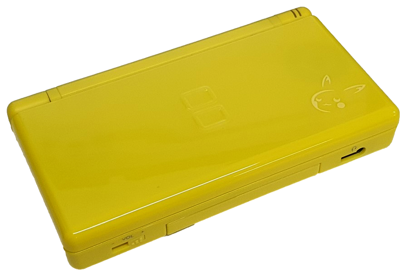 Nintendo DS Lite Yellow Pikachu Retrofit + USB Charger (Pre-Owned)