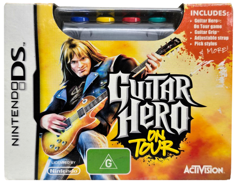 Guitar Hero On Tour Nintendo DS 2DS 3DS In Box (Pre-Owned)