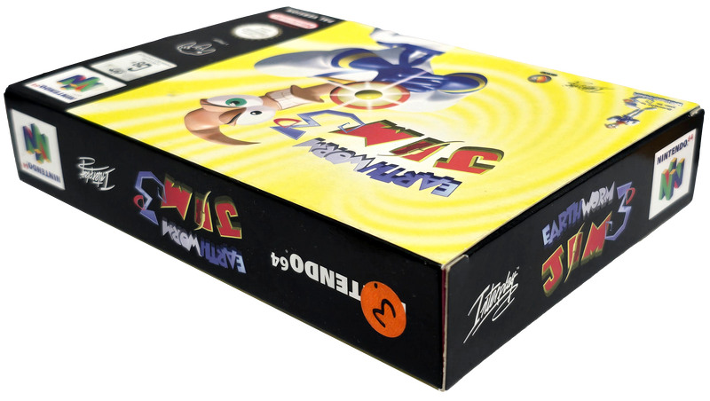 Earthworm Jim 3D Nintendo 64 N64 Boxed PAL *Complete* (Preowned)