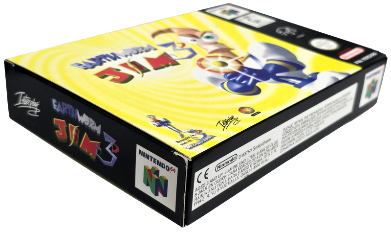 Earthworm Jim 3D Nintendo 64 N64 Boxed PAL *Complete* (Preowned)