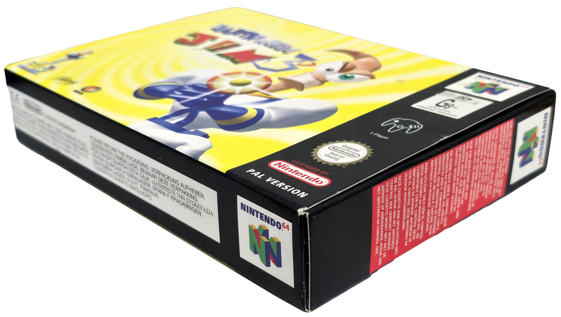 Earthworm Jim 3D Nintendo 64 N64 Boxed PAL *Complete* (Preowned)