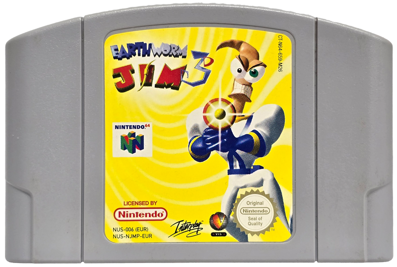 Earthworm Jim 3D Nintendo 64 N64 Boxed PAL *Complete* (Preowned)