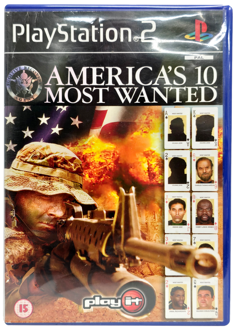 America's 10 Most Wanted PS2 PAL *Complete*(Preowned)
