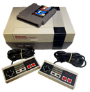 NES Nintendo Console + 2 Controller PAL With Super Mario Bros Fully Recapped