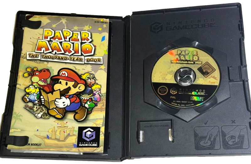 Paper Mario The Thousand Year Door  Nintendo Gamecube PAL *Complete* (Preowned)