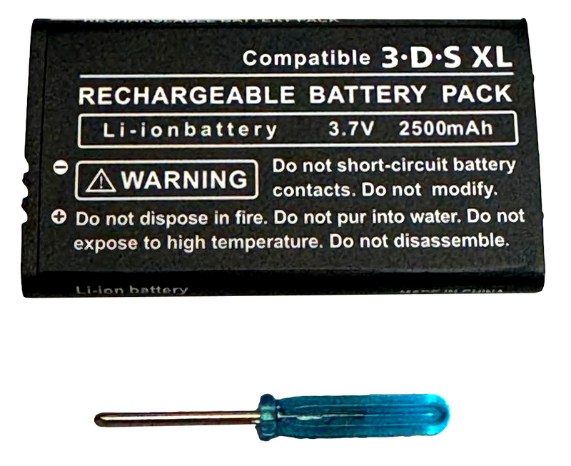 New Rechargeable Battery for Nintendo 3DS XL Consoles