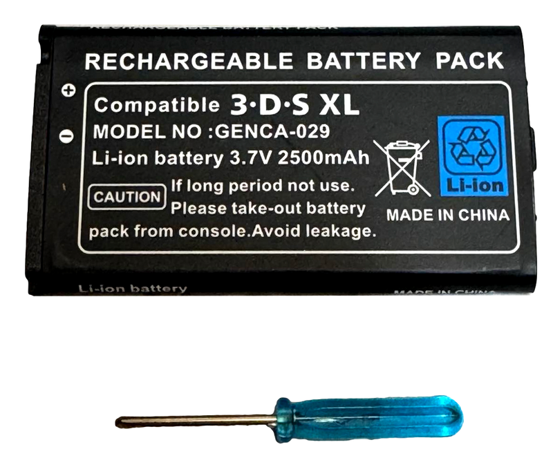 New Rechargeable Battery for Nintendo 3DS XL Consoles