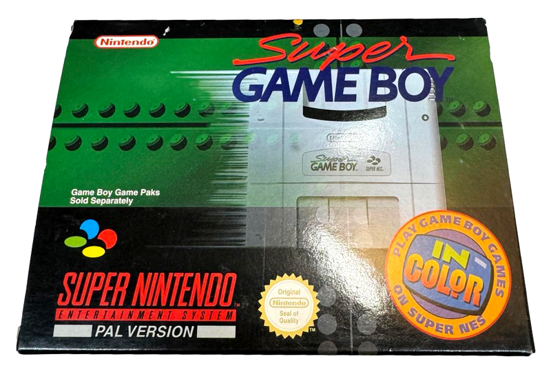 Super Fun Pack Game Boy Gallery Super Nintendo Console Big Box SNES PAL Rare (Preowned)