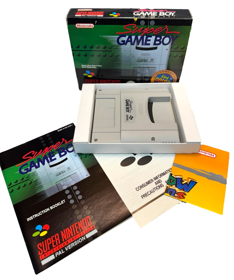 Super Fun Pack Game Boy Gallery Super Nintendo Console Big Box SNES PAL Rare (Preowned)