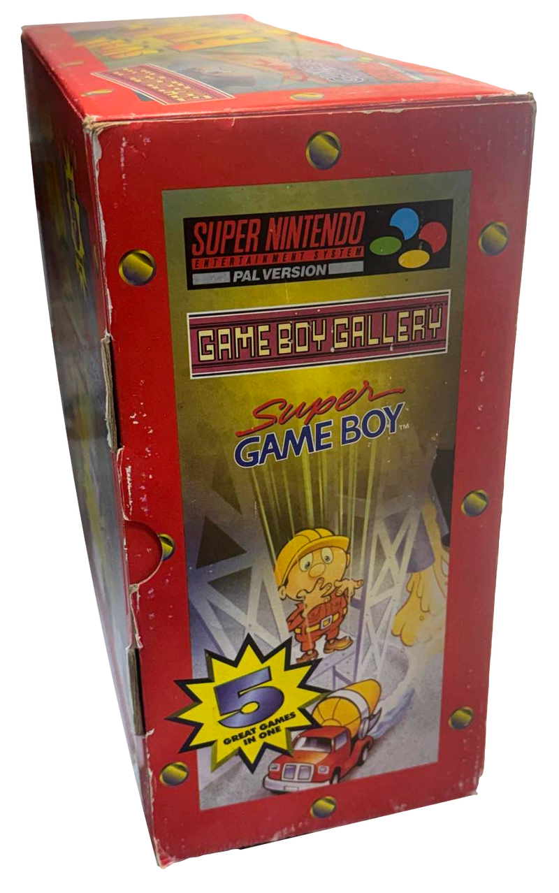 Super Fun Pack Game Boy Gallery Super Nintendo Console Big Box SNES PAL Rare (Preowned)