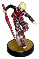 Super Smash Bros Collection N0.25 Shulk Nintendo Amiibo Loose (Preowned)
