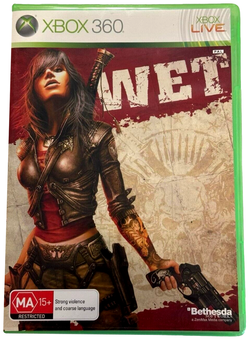Wet XBOX 360 PAL With Manual (Preowned)