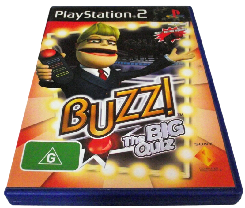 Buzz PS2 Playstation 2 Ultimate Selection PAL Games Buzz Junior (Preowned)