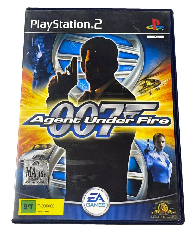 007 Agent Under Fire PS2 PAL *Complete* (Preowned)