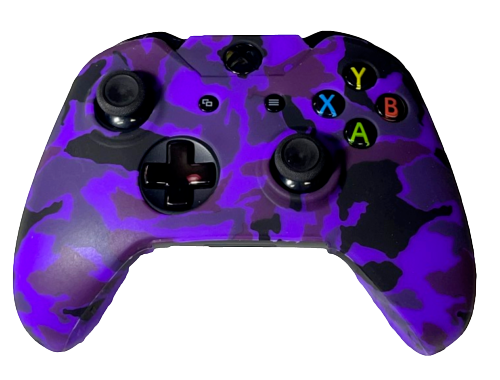 Silicone Cover For XBOX ONE Controller Skin - Purple Camo