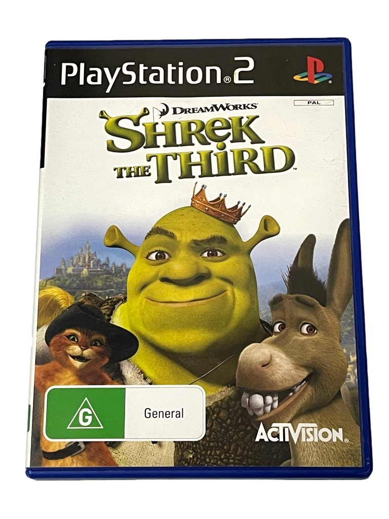 Shrek the Third PS2 PAL *No Manual* (Preowned)