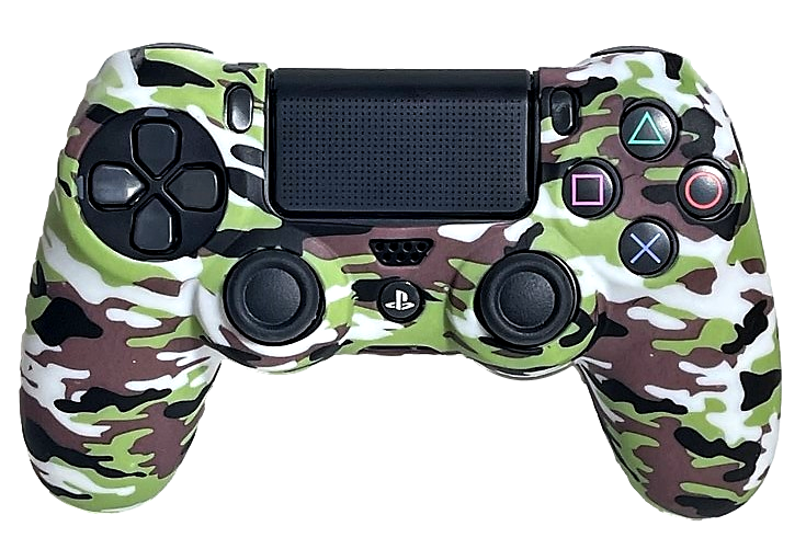 Silicone Cover For PS4 Controller Case Skin Cool Designs Extra Grip Customised