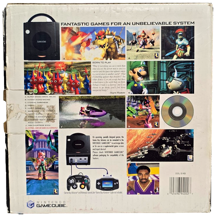 Black Nintendo GameCube Console Boxed8