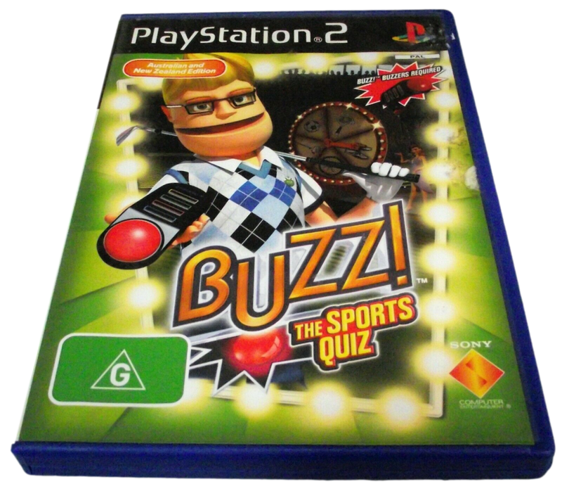 Buzz PS2 Playstation 2 Ultimate Selection PAL Games Buzz Junior (Preowned)