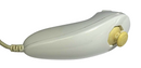 Pair of White Analog Thumbstick Caps Wii Nunchuck and Wii Pro Classic Controller