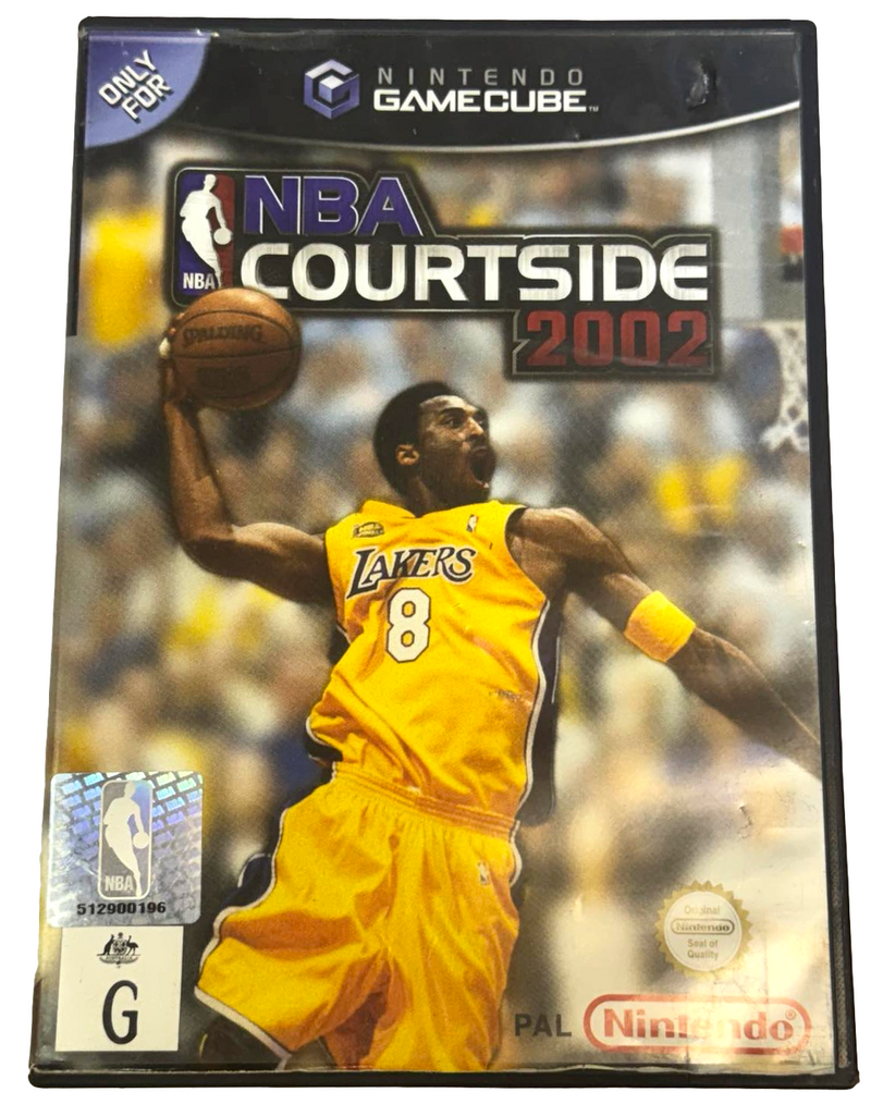 NBA Courtside 2002 Nintendo Gamecube PAL *Complete* (Preowned)