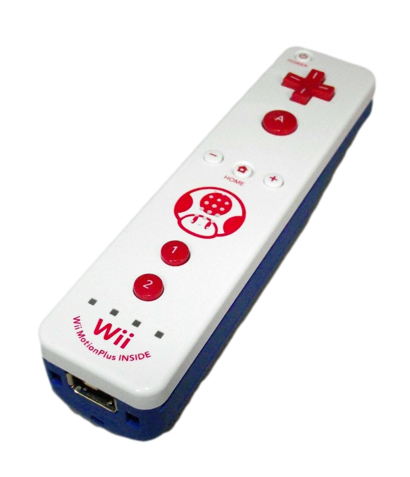 Genuine Nintendo Wii Motion Plus Controller Remote Selection Wii U Mario Peach (Preowned)