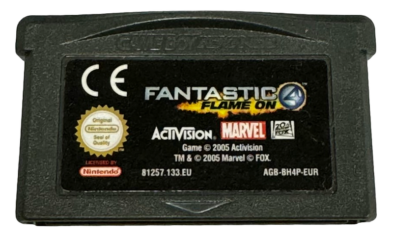 Fantastic 4 Flame On Nintendo Gameboy Advance GBA *Complete* Boxed (Preowned)