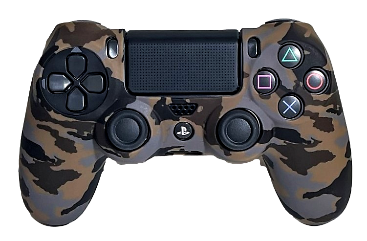 Silicone Cover For PS4 Controller Case Skin Cool Designs Extra Grip Customised