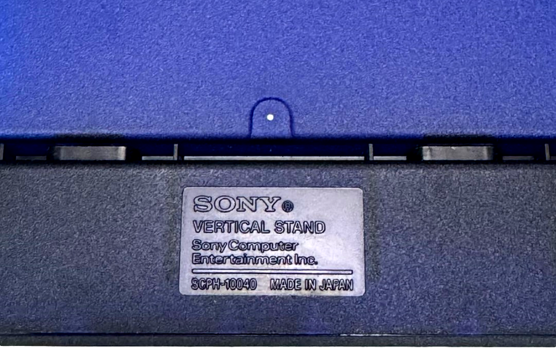Genuine Sony PS2 Vertical Stand PlayStation 2 Fatboy SCHP-10040 Midnight Blue (Preowned)
