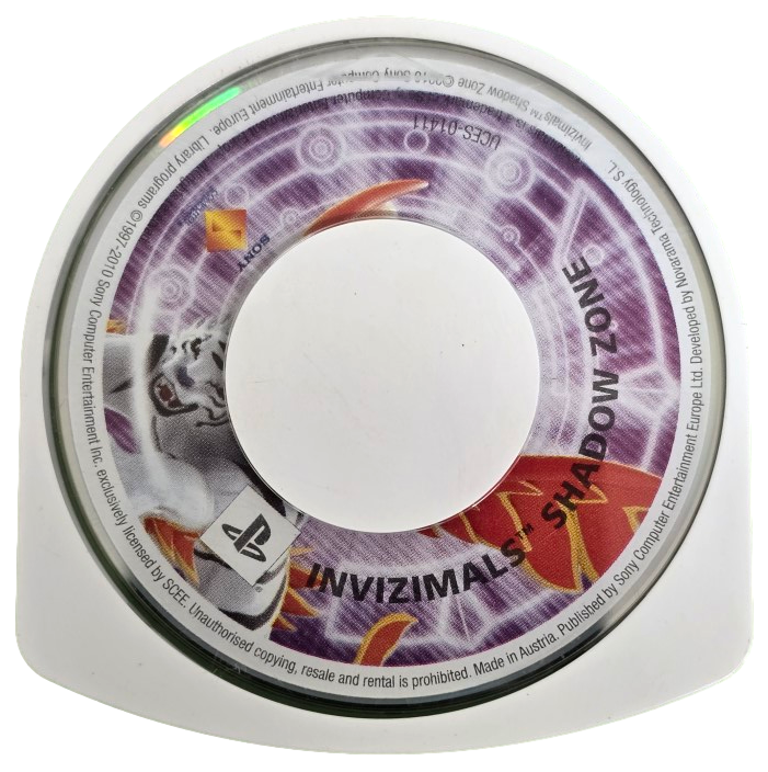 Invizimals Shadow Zone Sony PSP Game Disc Only (Preowned)