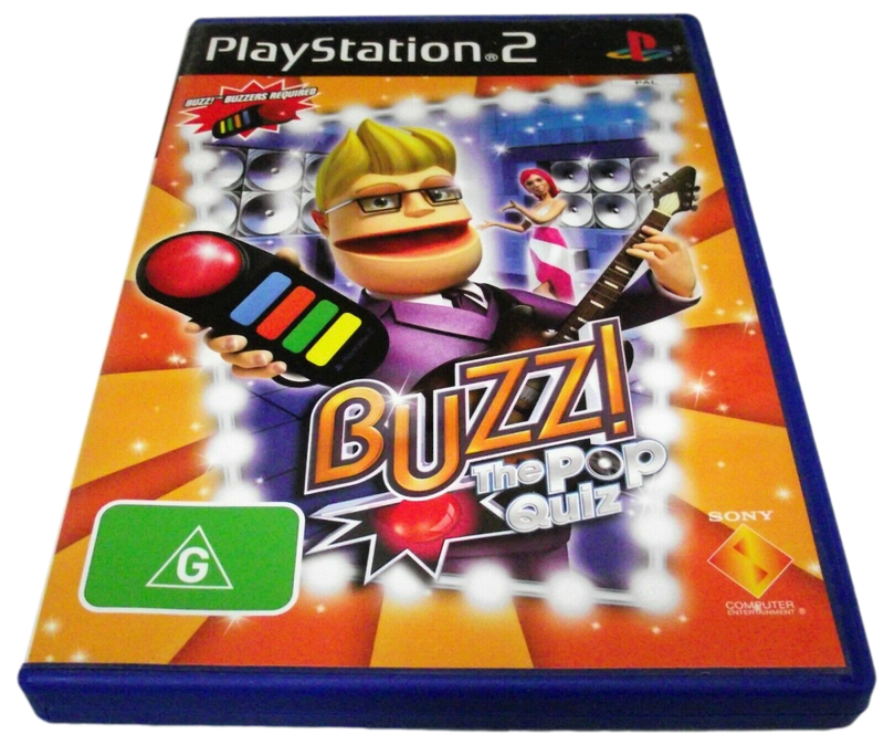 Buzz PS2 Playstation 2 Ultimate Selection PAL Games Buzz Junior (Preowned)