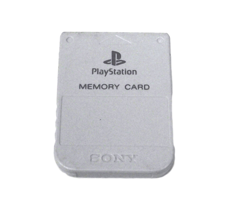 Genuine Sony PS1 Memory Card PlayStation 1 1mb SCPH 1020 Dropdown Selection (Preowned)