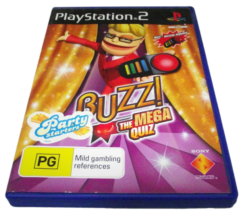 Buzz PS2 Playstation 2 Ultimate Selection PAL Games Buzz Junior (Preowned)