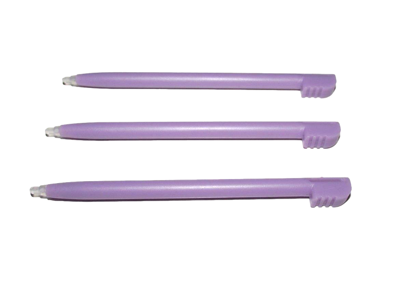 3 x Purple Touch Screen Stylus Nintendo DS Lite