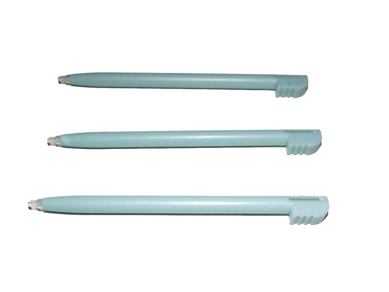 3 x Baby Blue Touch Screen Stylus Nintendo DS Lite