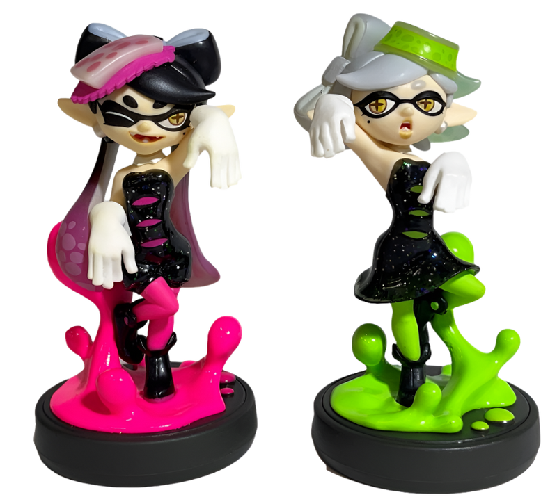 Splatoon Collection Marie & Callie Nintendo Amiibo Loose (Preowned)
