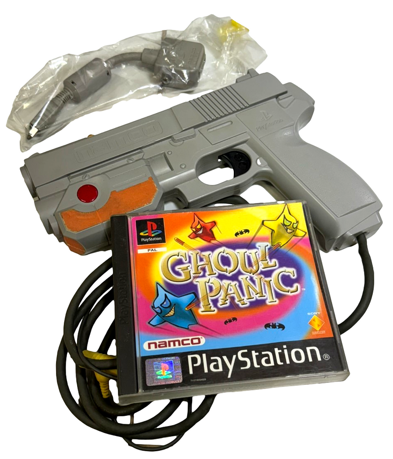 Boxed Ghoul Panic PS1 PAL and G-Con45 *Complete*