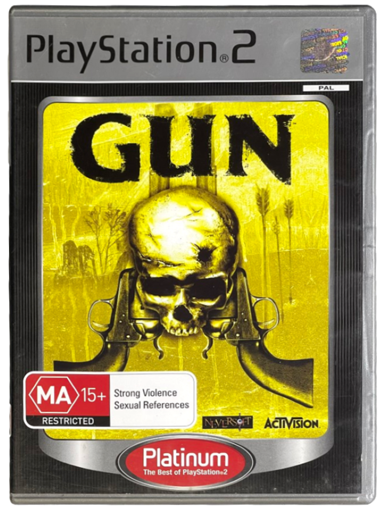 Gun PS2 (Platinum) PAL *No Manual* (Pre-Owned)