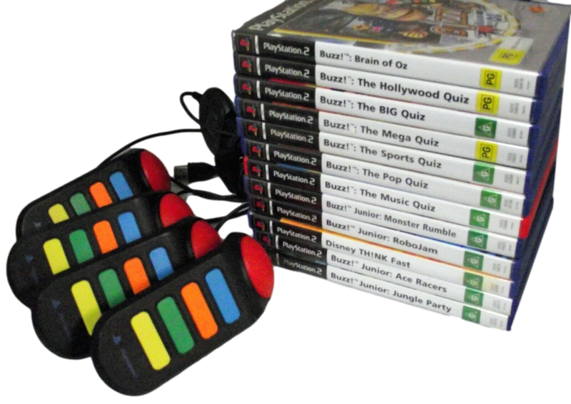 Buzz PS2 Playstation 2 Ultimate Selection PAL Games Buzz Junior (Preowned)