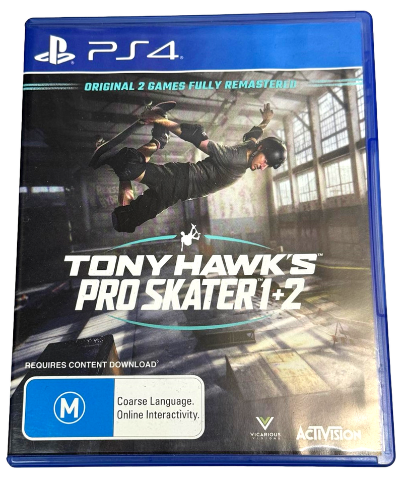 Tony Hawk's Pro Skater 1+2 Sony PS4 (Preowned)