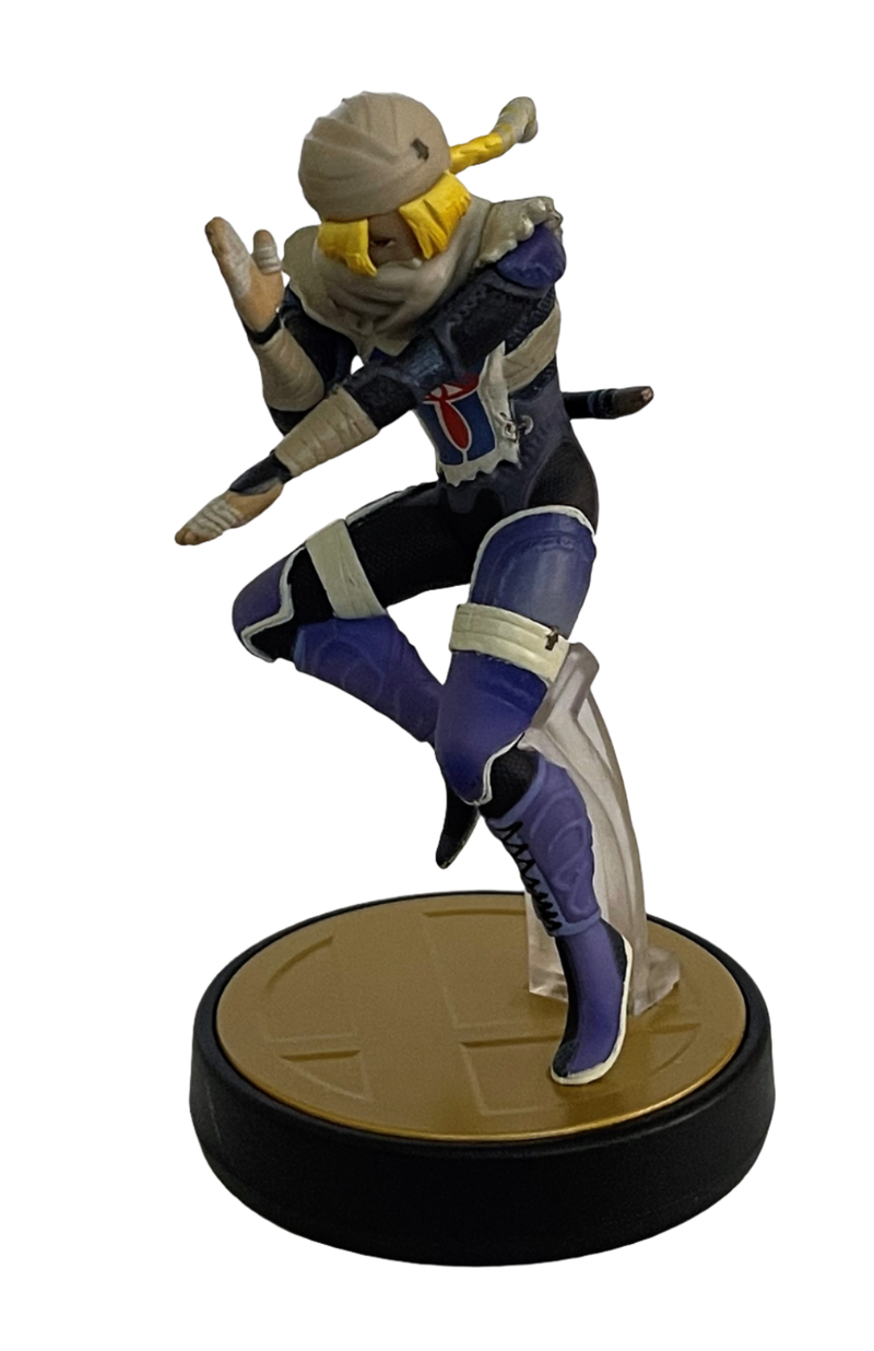 Super Smash Bros Collection N0.23 Sheik Nintendo Amiibo Loose (Preowned)