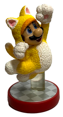 Super Mario Collection Cat Mario Nintendo Amiibo Loose (Preowned)