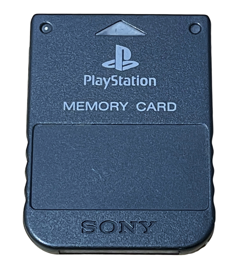 Genuine Sony PS1 Memory Card PlayStation 1 1mb SCPH 1020 Dropdown Selection (Preowned)