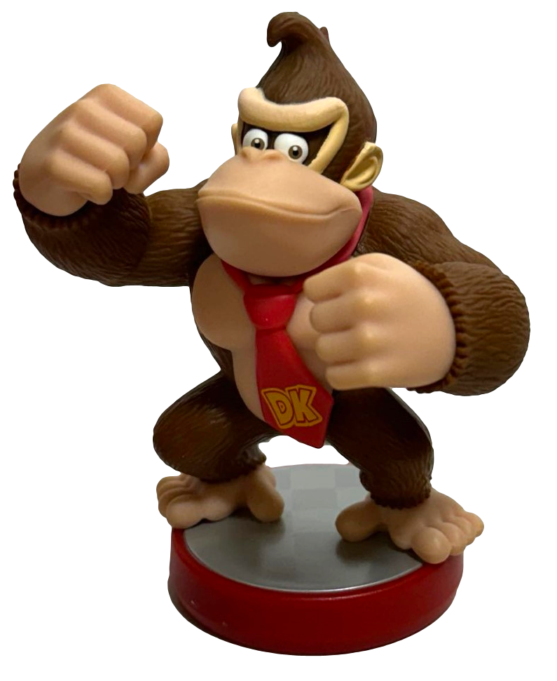 Super Mario Collection Donkey Kong Nintendo Amiibo Loose (Preowned)