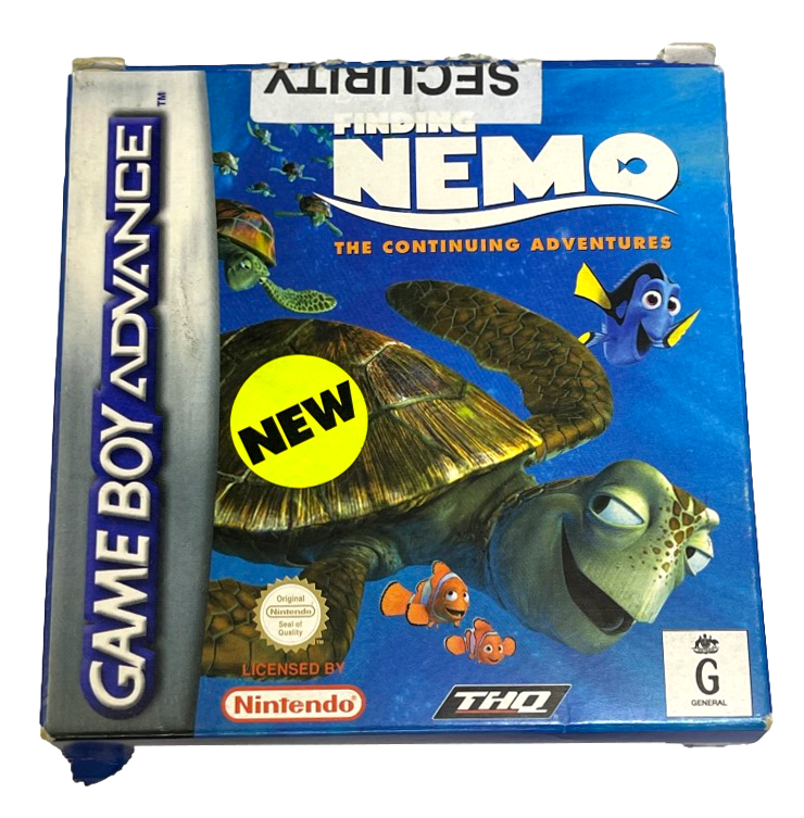 Finding Nemo The Continuing Adventure Nintendo Gameboy Advance GBA Complete* Boxed  (Preowned)