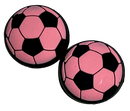 Thumb Grips x 2 For PS4 PS5 XBOXONE Xbox Series Toggle Cover Cap - Pink Soccer