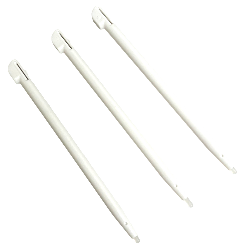3 x White Touch Screen Stylus for Nintendo Original 3DS XL Console
