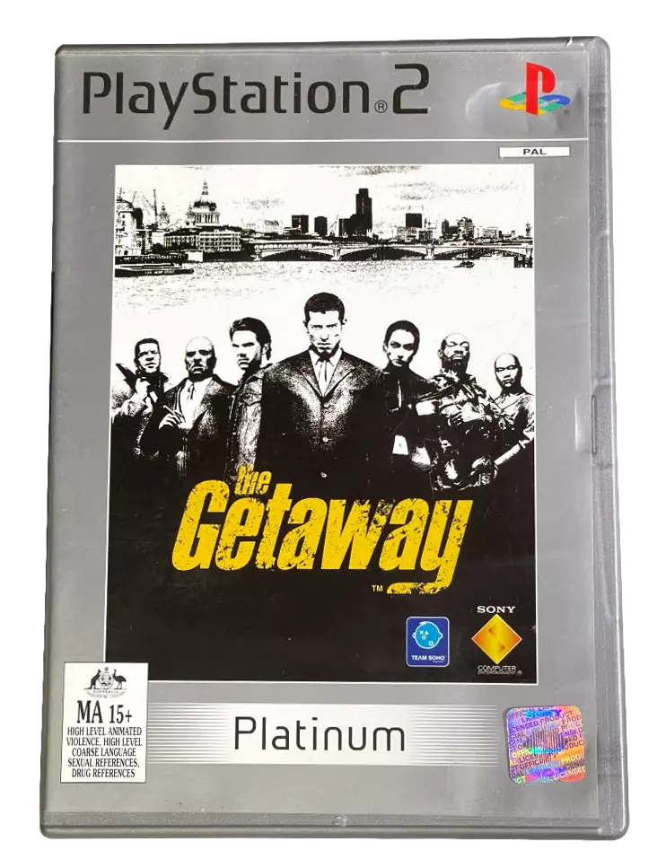 The Getaway PS2 (Platinum) PAL *No Manual* (Preowned)